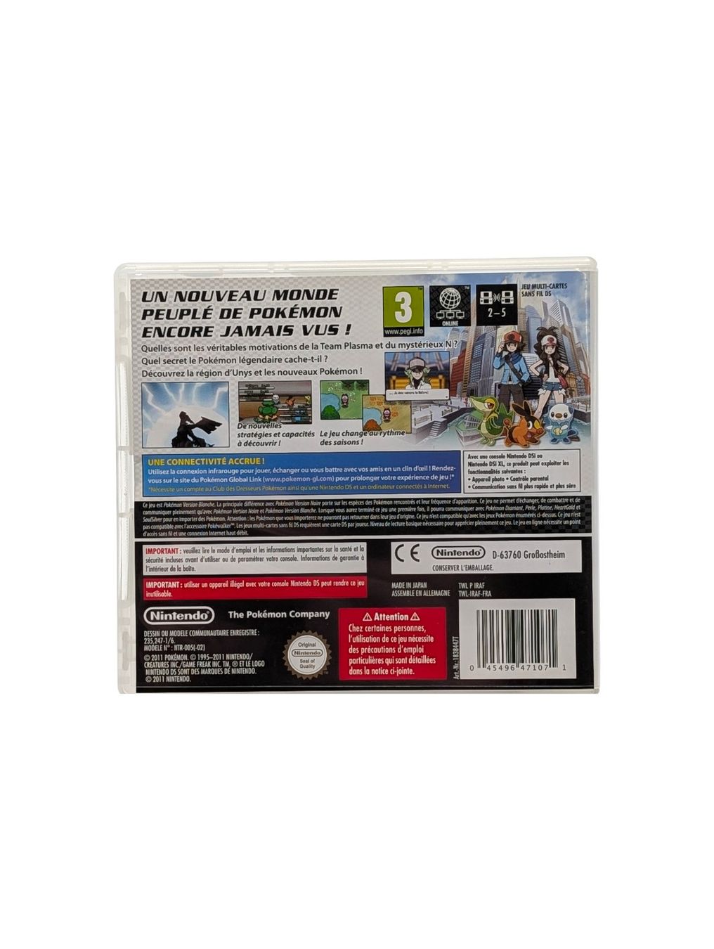 Nintendo Spiele: Pokémon Version Blanche Nintendo DS – Gebraucht aus Domat/Ems von IsseldorsShop 1